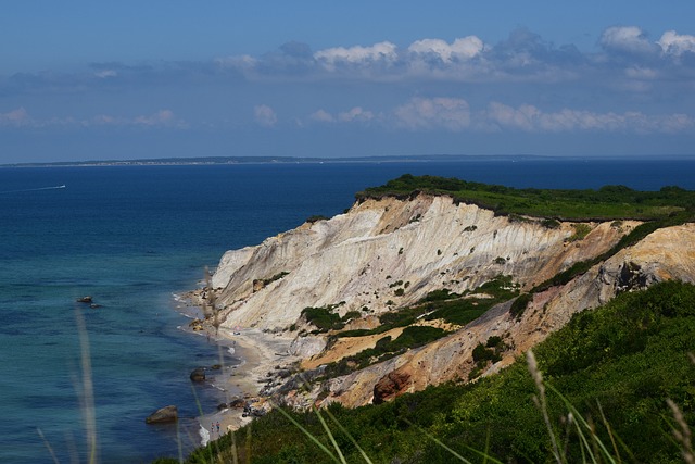 土的悬崖 玛莎葡萄园岛 Aquinnah - 上的免费照片