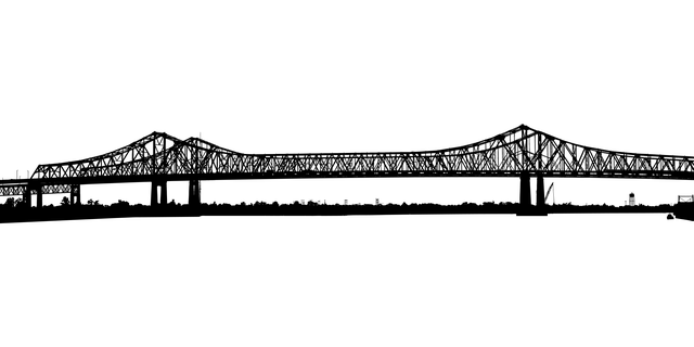 桥 轮廓 景观 - 免费矢量图形