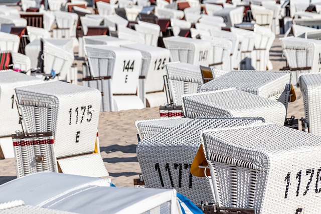 沙滩椅 白色的 混合 - 上的免费照片