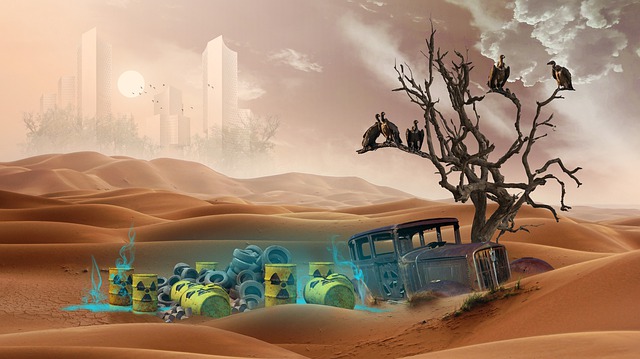 沙漠 桶 污染 - 上的免费图片