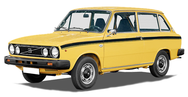 沃尔沃66Gl车 年1965-1979 孤立 - 上的免费照片