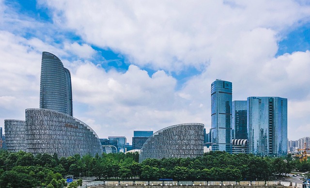 成都 天府金融中心 建筑 - 上的免费照片