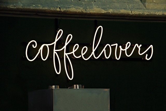 霓虹灯 咖啡爱好者 咖啡 - 上的免费照片