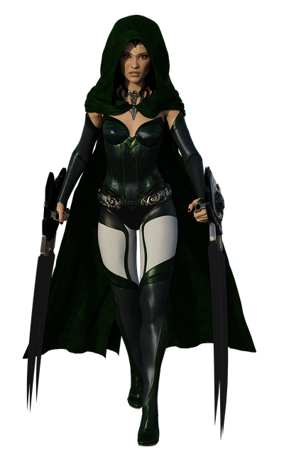 女战士 3D 幻想 - 上的免费图片