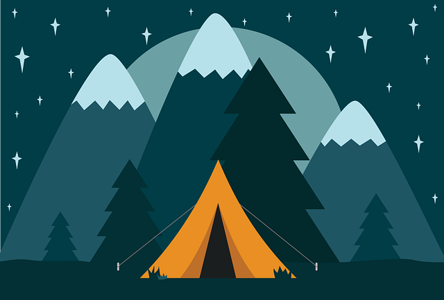 营 野营 帐篷 - 免费矢量图形