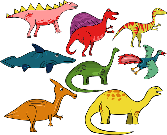 恐龙 历史 史前 - 免费矢量图形