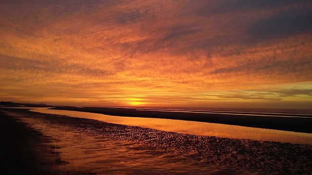 好处 橙色 日落 - 上的免费照片