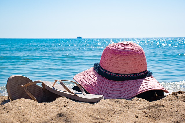海滩 海 帽子 - 上的免费照片