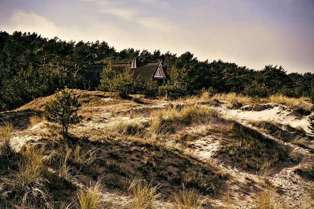 沙丘景观 丘的房子 沙丘 - 上的免费照片