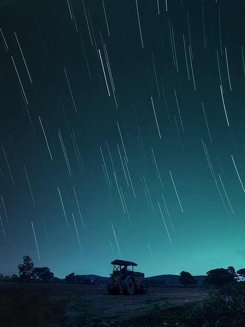 星星 星迹 夜晚 - 上的免费照片