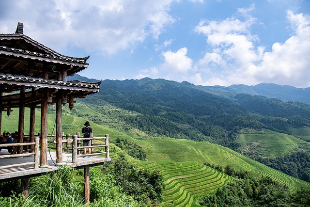 Terraced Fields 日出 旅行 - 上的免费照片