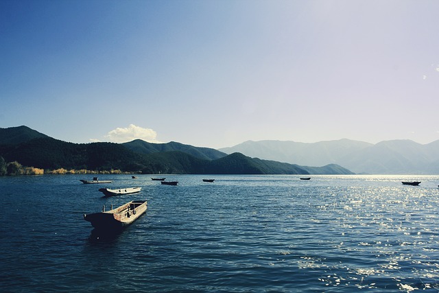 云南 谷湖 泸沽湖 - 上的免费照片