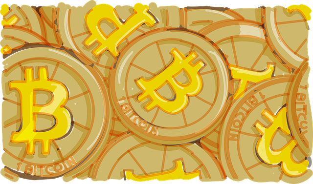 Cryptocurrency 货币 Bitcon - 免费矢量图形