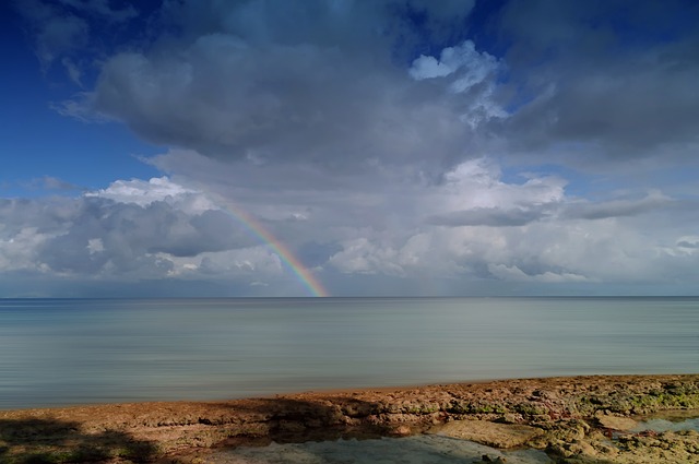 太平洋 彩虹 海洋 - 上的免费照片