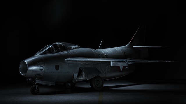 Saab29 飞机模型 光绘 - 上的免费照片