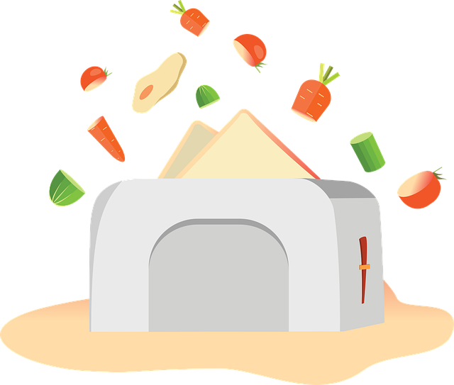 烤面包机 三明治 面包 - 免费矢量图形