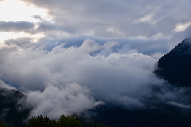 山雾 雾 全景 - 上的免费照片