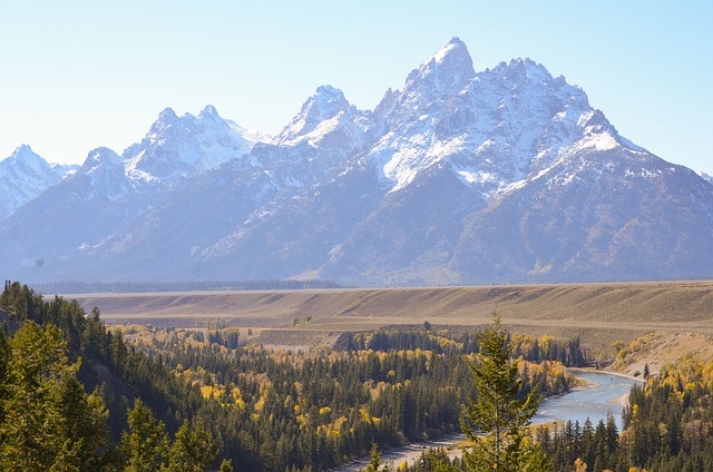 提顿山 提顿 山 - 上的免费照片