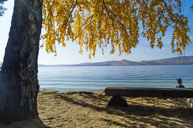 湖 湖Turgoyak 秋天 - 上的免费照片