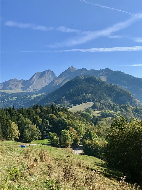 山 景观 全景 Haute Savoie - 上的免费照片