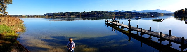 湖 阿尔卑斯山 Simssee - 上的免费照片