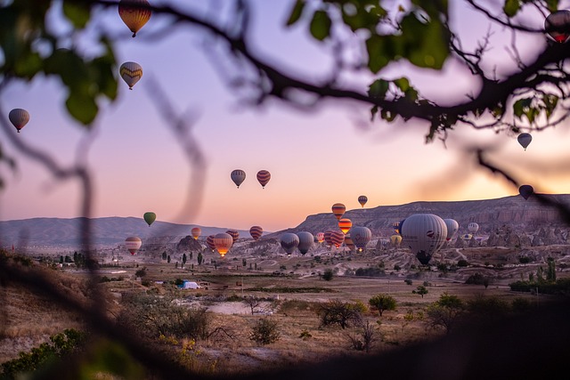 热气球 黄昏 旅行 - 上的免费照片