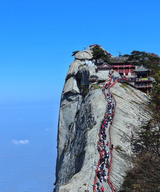 中国 陕西省 华山 - 上的免费照片