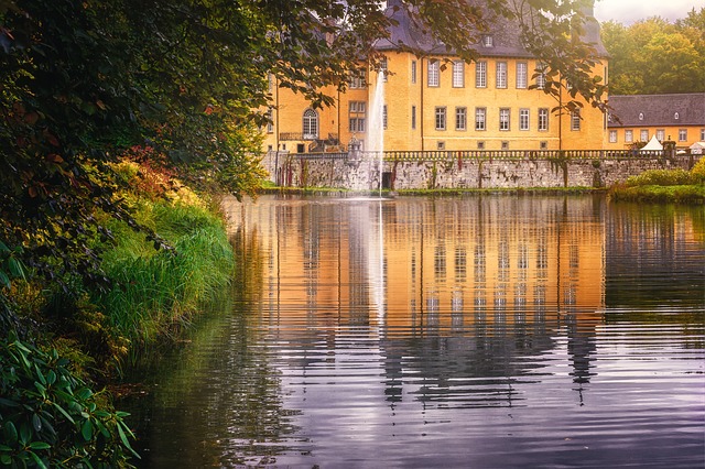 城堡 反射 建筑学 - 上的免费照片