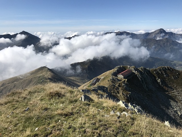 Panorama从Cugn 阿尔卑斯山的路线 阿尔卑斯山 - 上的免费照片