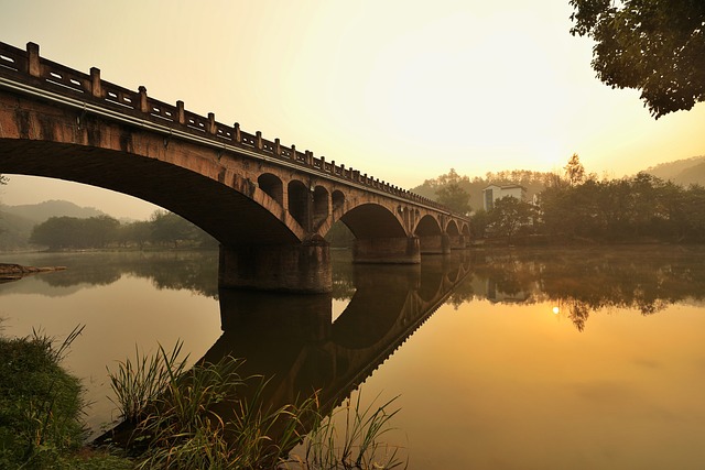 桥梁 早晨 平静 - 上的免费照片