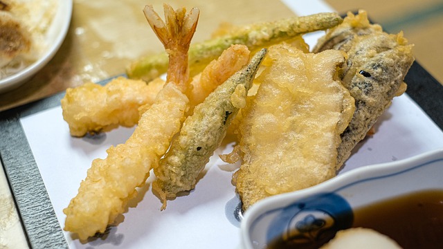炒青菜 食物 虾天妇罗 - 上的免费照片