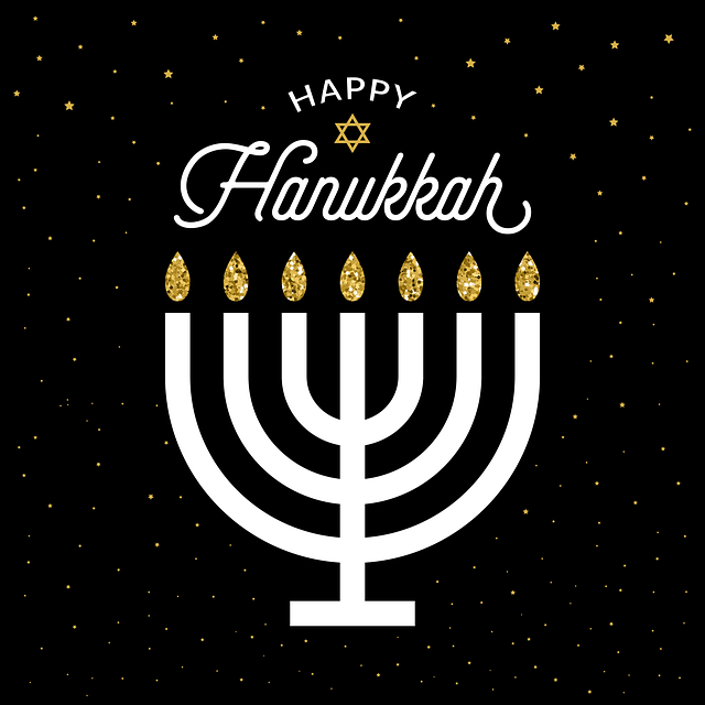 Hannukah 安息日 背景 - 免费矢量图形