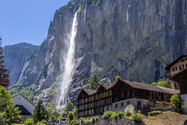 瑞士 瀑布 水 - 上的免费照片