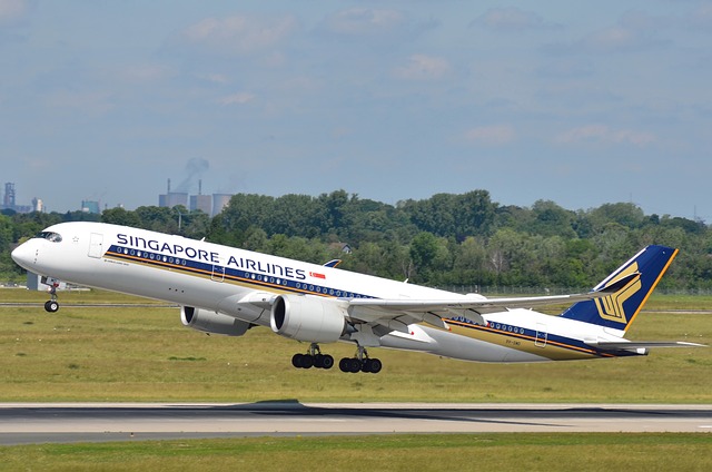 新加坡航空公司 A350 空中客车公司 - 上的免费照片