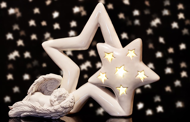 天使 星星 睡觉的天使 - 上的免费照片