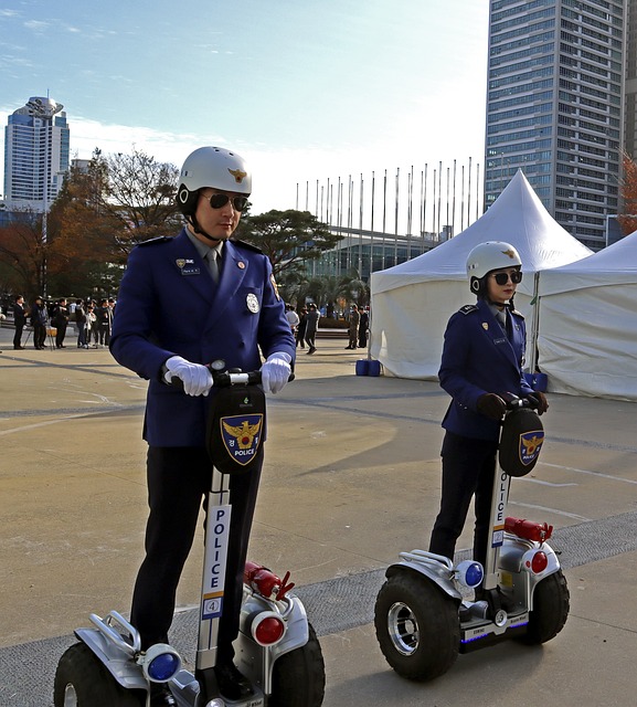 警察 巡逻 赛格威 - 上的免费照片