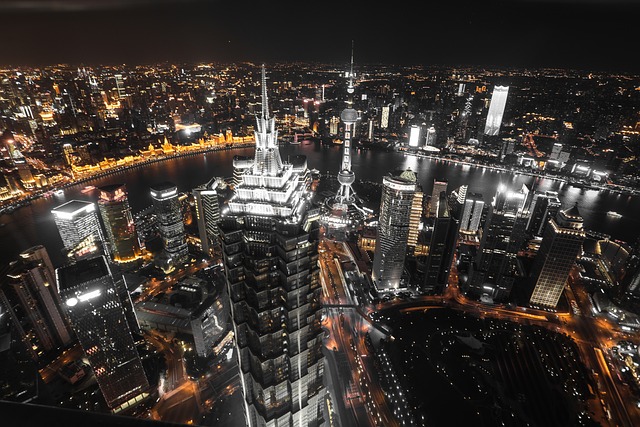 夜晚 城市 上海 - 上的免费照片