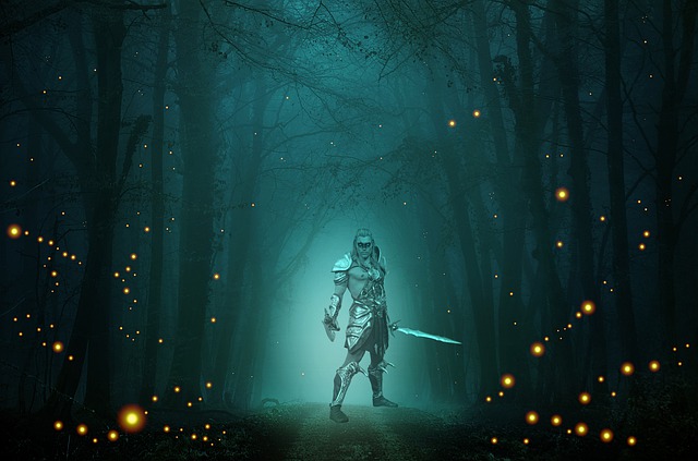 战士 野蛮人 森林 - 上的免费图片