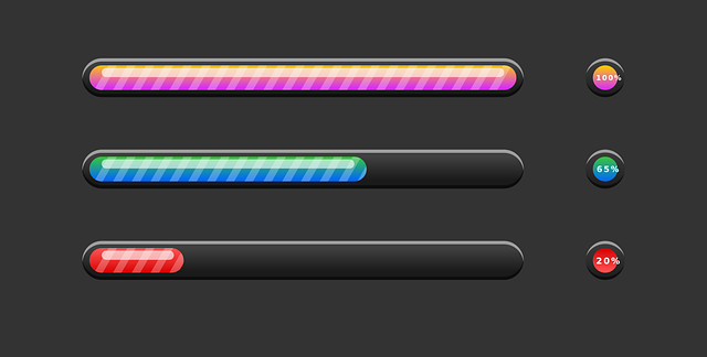 进度栏 百分比 图表 - 免费矢量图形