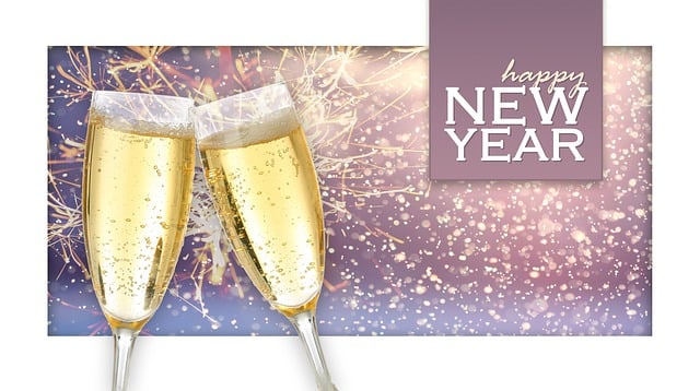 新年快乐 新年 明信片 - 上的免费图片
