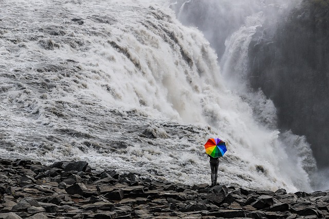 瀑布 雨伞 自然 - 上的免费照片