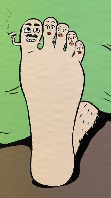 绘画 创造力 脚趾 - 上的免费图片