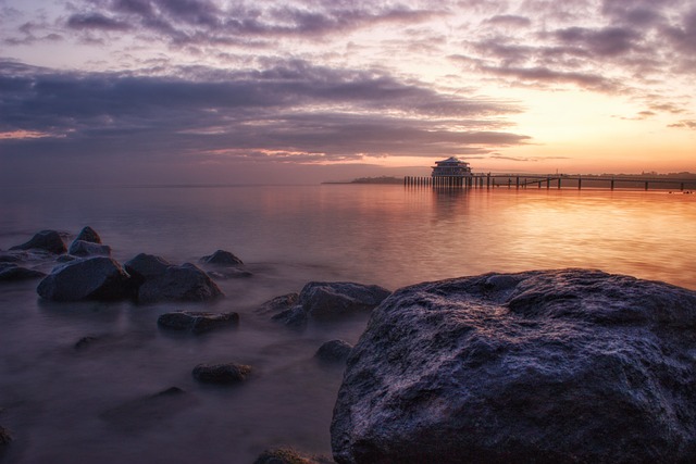 海 海洋 日落 - 上的免费照片