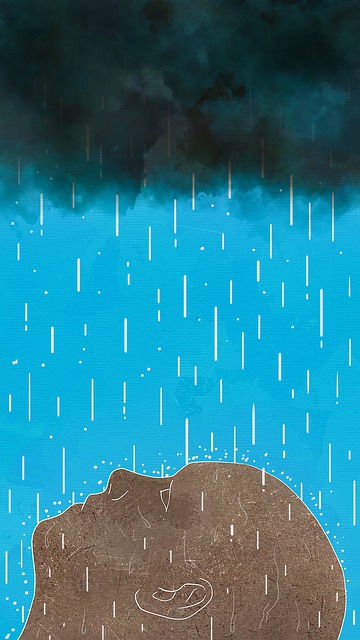 绘画 石头 雨 - 上的免费图片