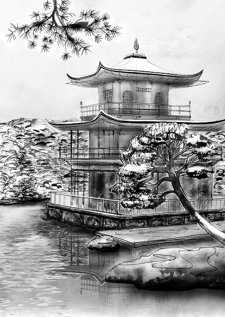 金阁寺 金閣寺 金阁 - 上的免费图片