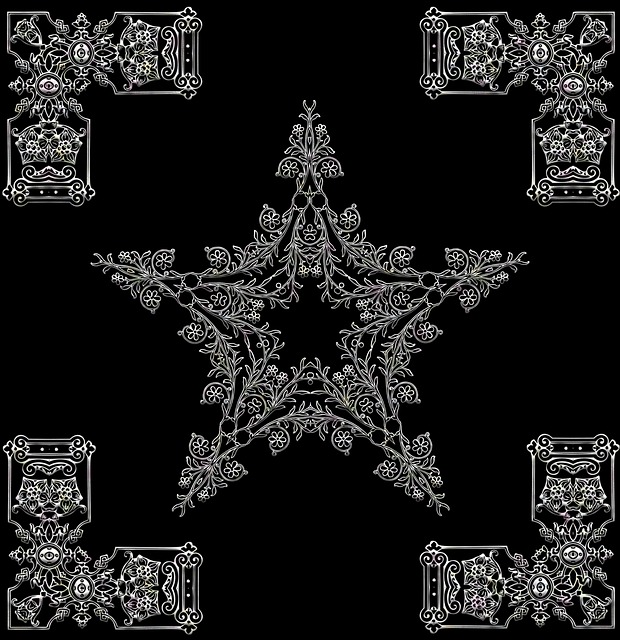 雪星 白星 白框 - 上的免费图片
