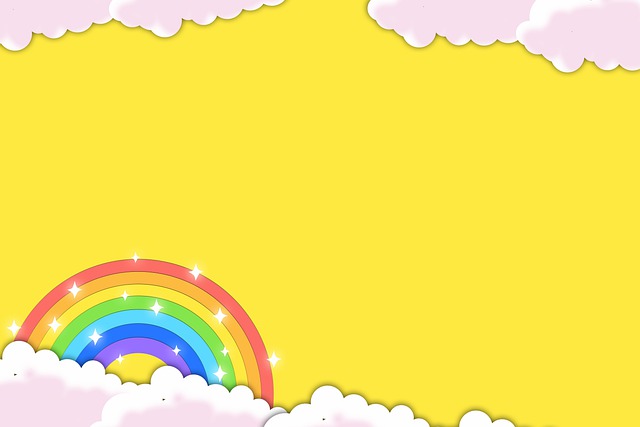 背景 黄色 彩虹 - 上的免费图片
