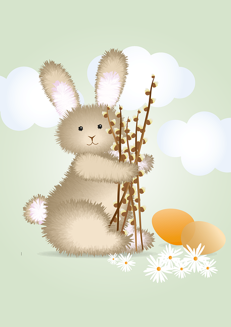 兔子 复活节兔子 复活节 - 免费矢量图形