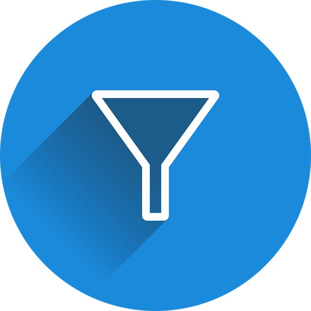 筛选 缩小下来 过滤器 - 免费矢量图形