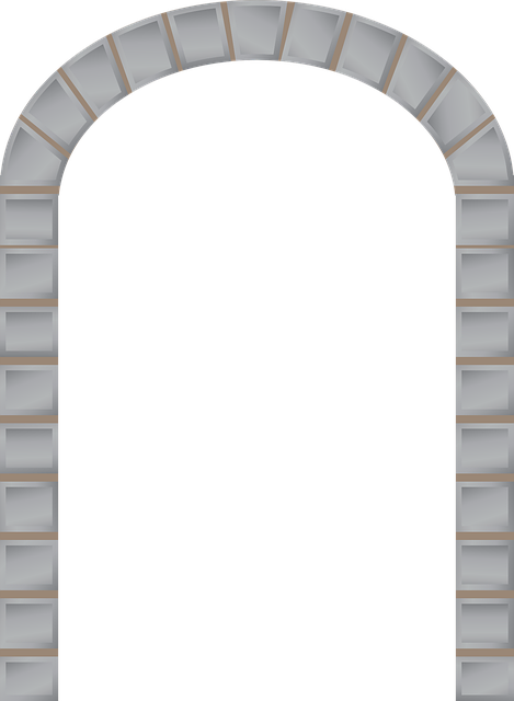 三个中心的拱门 三点拱门 半圆形拱门 - 免费矢量图形